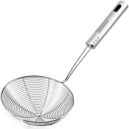 Anaeat 45 Stainless Steel Spider Strainer Skimmer