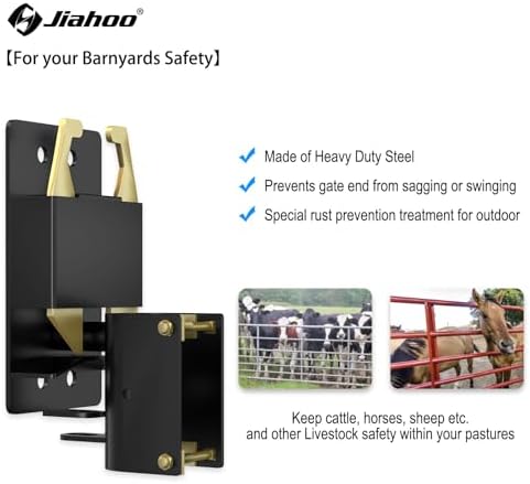 Secure 2-Way Farm Gate Latch