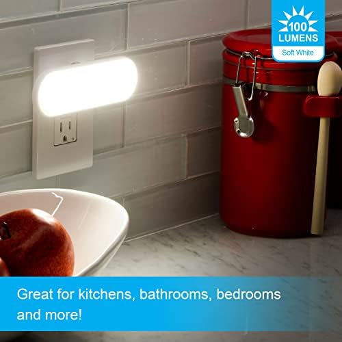 GE Ultrabrite LED Light Bar Night Light 4 Pack
