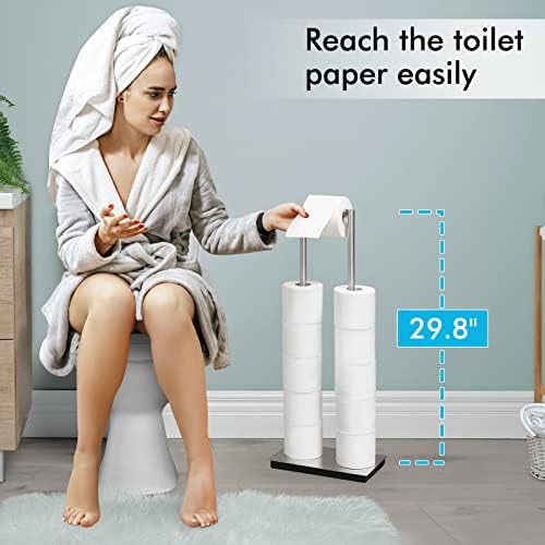KES Toilet Paper Holder Stand 11 Rolls