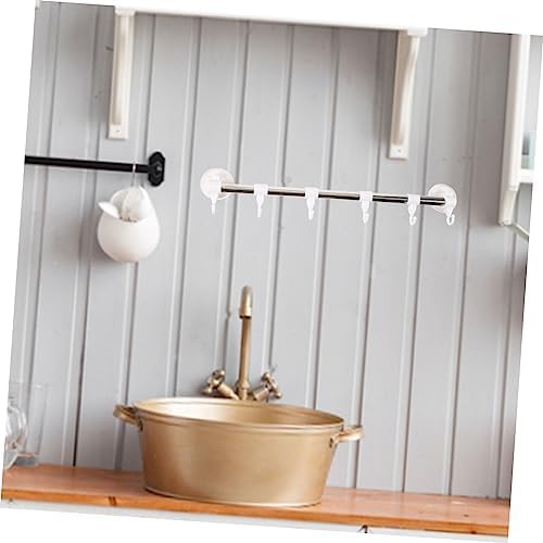 Housoutil 6 Hook Suction Cup Towel Mount 1
