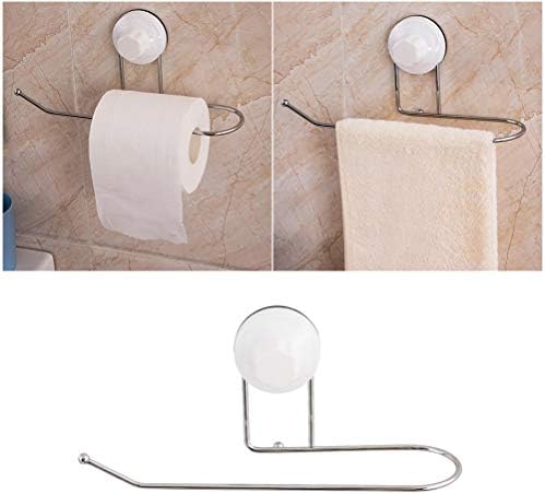Cabilock Towel Mounted Toilet Paper Holder with Suction Cup