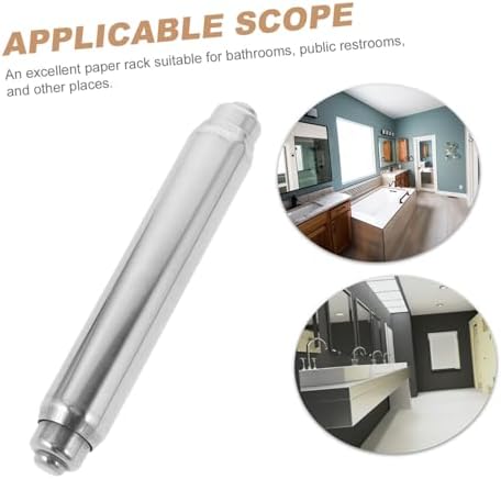WEKAMOS Toilet Paper Roller Holder Replacement Rod Stainless Steel