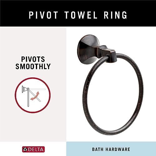 Delta Ashlyn Towel Ring Toilet Paper Holder 24-in Towel Bar Set