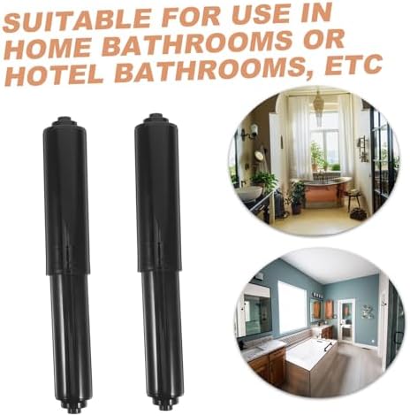 OSALADI 4pcs Spring Loaded Toilet Paper Holder Rod Replacement