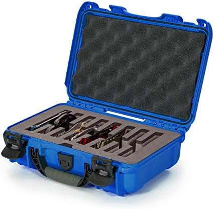 Nanuk 909 Waterproof Knife Case with Custom Foam - Blue