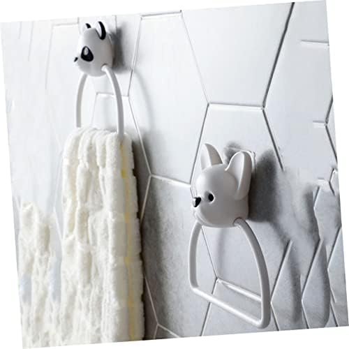 Veemoon 2pcs Cartoon Towel Holder for Boys and Girls