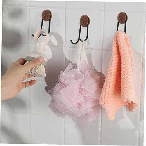 Grain Stainless Steel Adhesive Hook Decorative Towel Holder