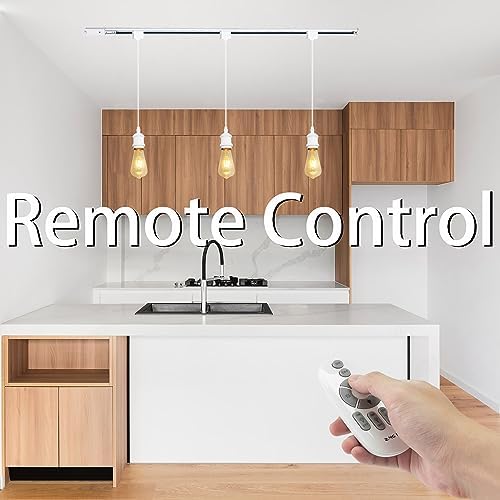 3-Pack Lightolier Track Pendant Light with Remote Control and Dimmable Bulbs 1