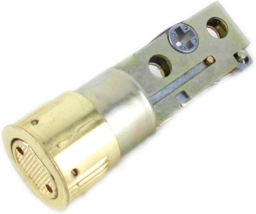 78 Deadbolt Latch with Adjustable Backset Brass