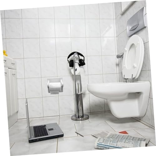 HAWILLOSCH Stainless Steel Toilet Paper Holder Extender