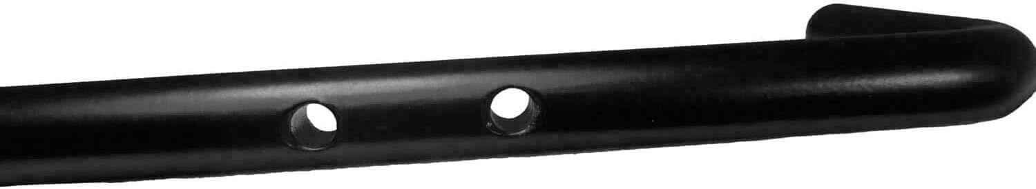 Reliable 24 Stainless Steel Vinyl Gate Drop Rod Black Powder Coated