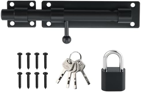 Heavy Duty Gate Latch 8inch alg304 SS Matte Black