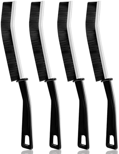 Hard Bristle Crevice Cleaning Brush 15-Degree Angle for Kitchen and Toilet
