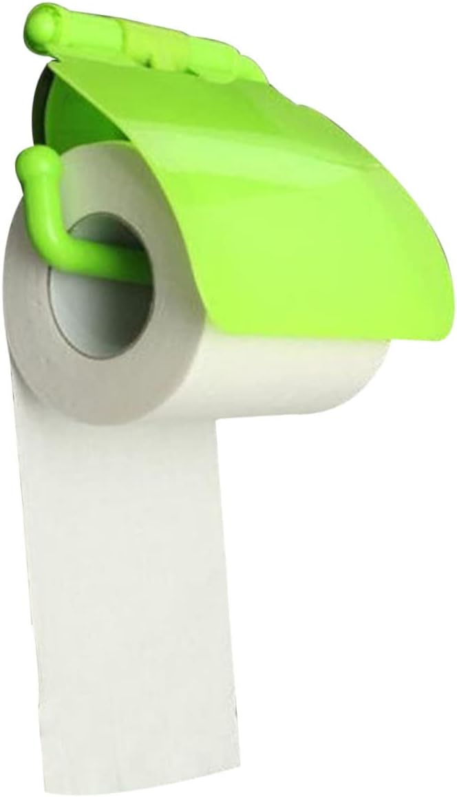 OUNONA Wall-Mounted ROLLE Reusable Toilet Paper Holder for Bathroom Storage