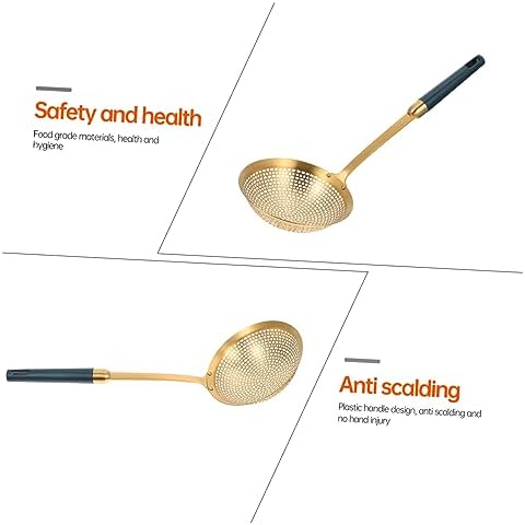 Multi-functional Skimmer Spoon for Fries and Eggs