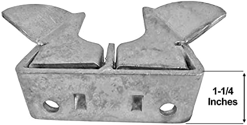 Wall-Mounted Butterfly Fork Latch Gate Hardware