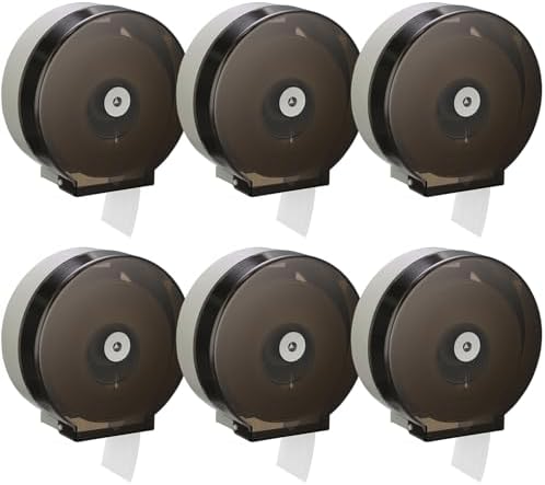 Layhit 6-Pack Wall-Mounted Toilet Paper Dispenser