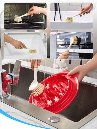 CLUEAPOP Kitchen Brushes for Meat Chopper and More