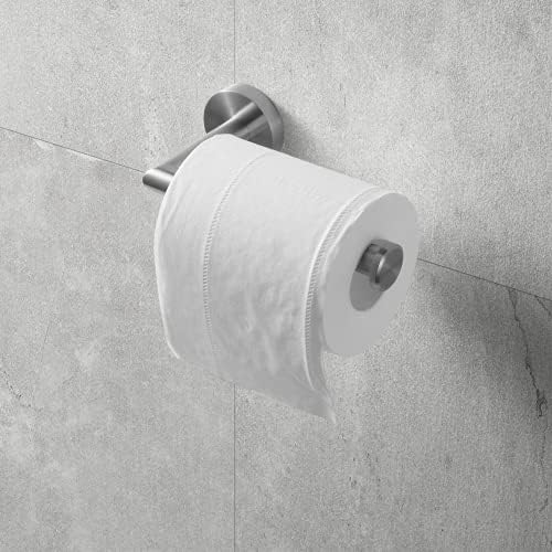HITSLAMWall-Mount Stainless Steel Toilet Paper Holder