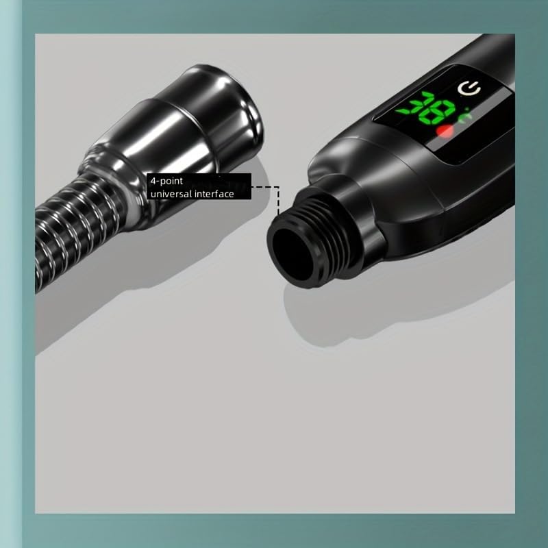 4 Adjustable LED Handheld shower head for Bathroom use