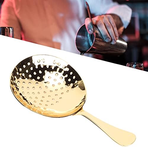 Tissting Gold Plated Julep Strainer Cocktail Tool
