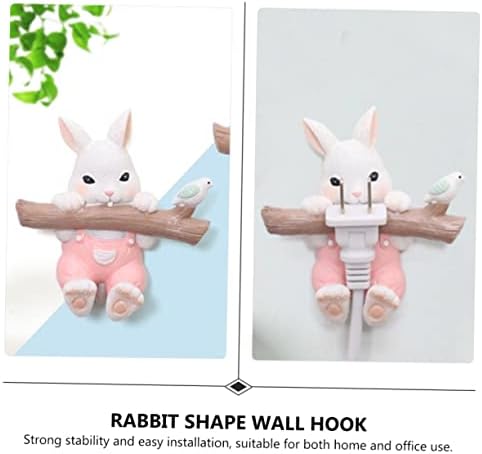 Hohopeti Adorable Bunny Wall Hook for Towel Clothes