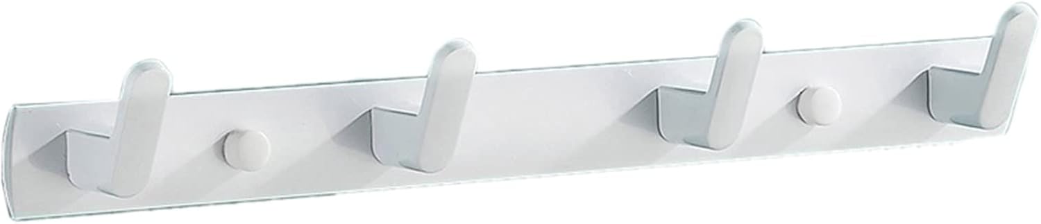 SUNESA 4-Hook Robe Hook Bathroom Coat Hook Wall Mount