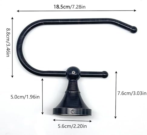 Celbon Brused Bronze Toilet Paper Holder Wall Mounted