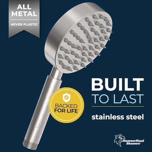 Premium All-Metal Handheld Shower Head