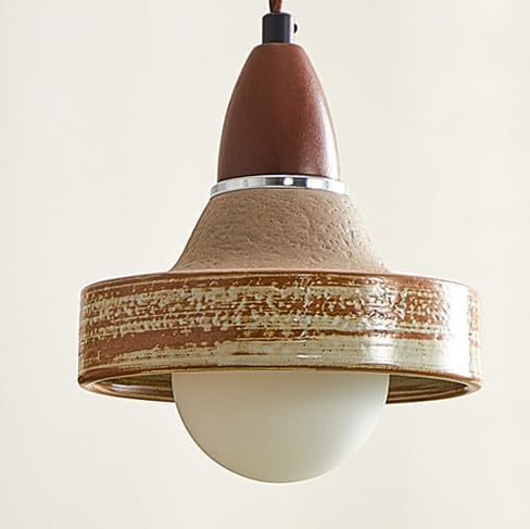 Kiven L Style 2-Wire Track Pendant Light with Ceramic Shade 1