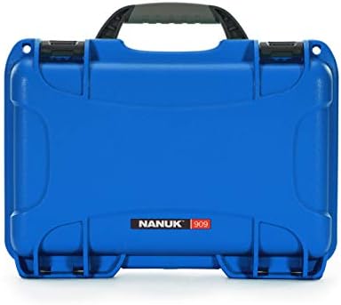 Nanuk 909 Waterproof Knife Case with Custom Foam - Blue