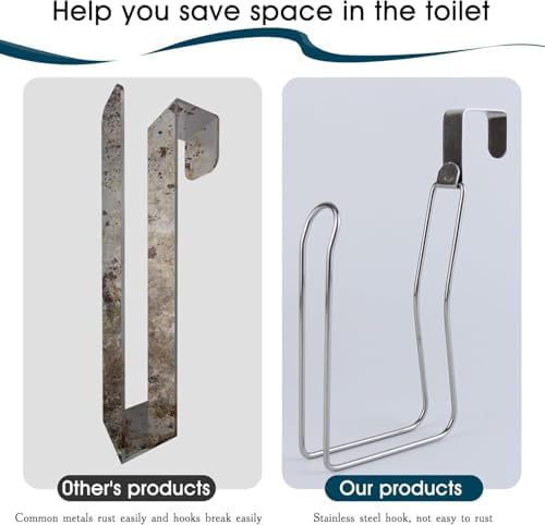 Premium Chrome toilet paper holder for small spaces - Durable and space-saving