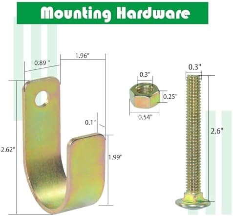 Heavy Duty 2-Way Farm Gate Latch for Metal Gates