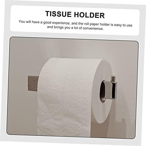Wall Mounted Toilet Paper Holder - Durable Stylish Space-Saving Design