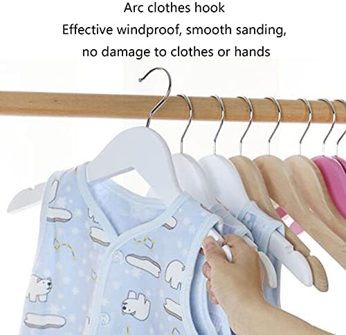 TBLOTYD Wooden Clothes Hangers 50 Pack Multifunctional for Suits Coats Shirts Sweaters