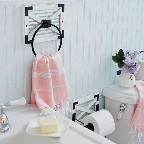 Autumn Alley Rustic Toilet Paper Holder - Farmhouse Style