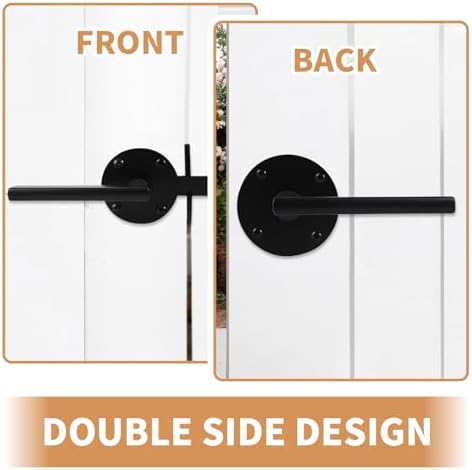 Durable Two-Sided Gate Latch for Outdoor Use
