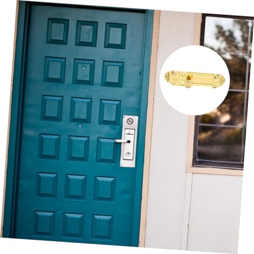 Secure Antique Copper Door Latch for Home Garden