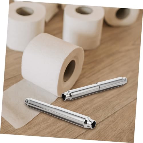 DOITOOL Toilet Paper Holder Retractable Spindle for Easy Replacement