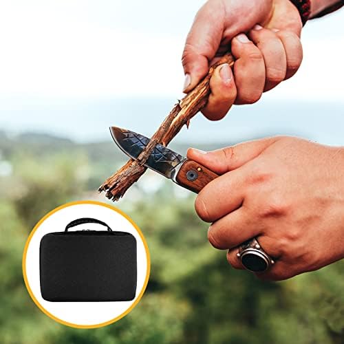 62 Pocket Knife Display Case with 10 Knife Sleeves
