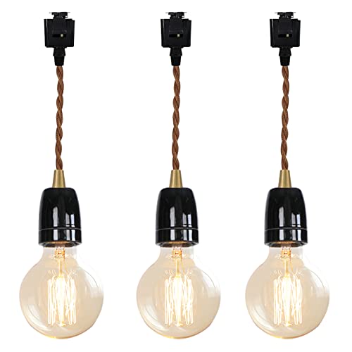 KAYYELAMP Mini Retro Pendant Light Fixture Set of Three