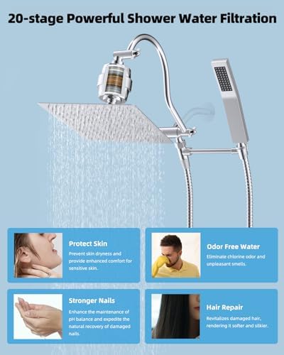 RainStrike 12 Filtered Rainfall Shower Head