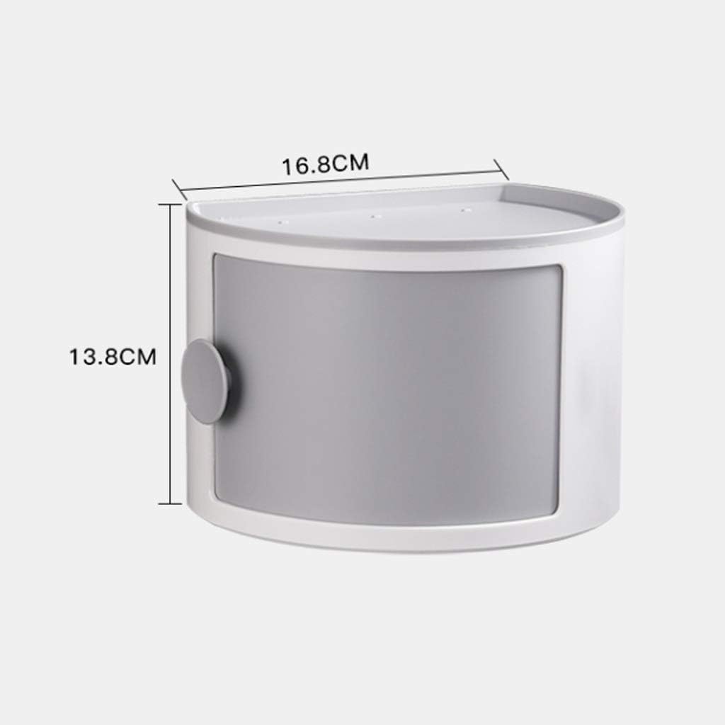Toilet Paper Holder Wall-Mounted Organizer Waterproof