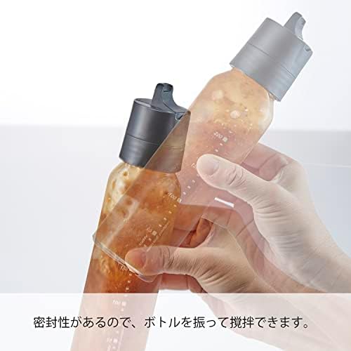 Hario Flip-Top Dressing Bottle 240ml Black