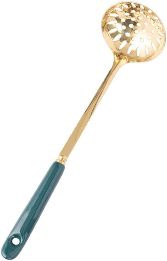 Durable Stainless Steel Skimmer with Non-Slip Handle