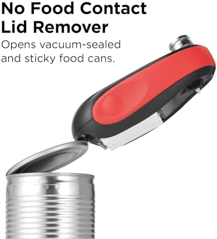 Kitchen Mama One-To-Go Electric Can Opener - Red