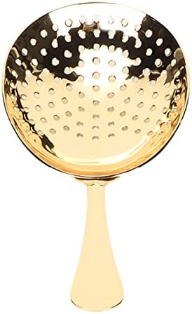Tissting Gold Plated Julep Strainer Cocktail Tool