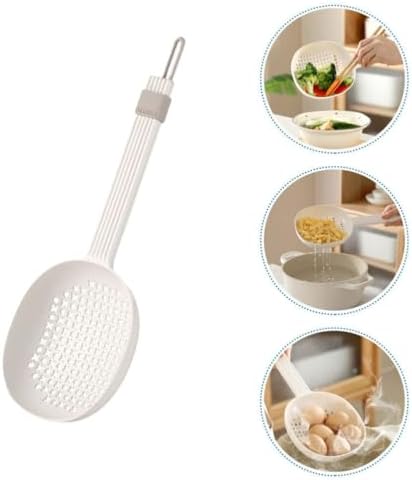 BESTOYARD Skimmer Slotted Spoon with Long Handle