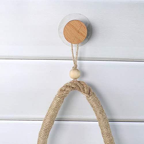 Poitemsic Jute Rope Toilet Paper Holder